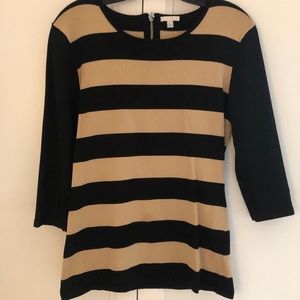 Intermix Striped Viscose Sweater, size L